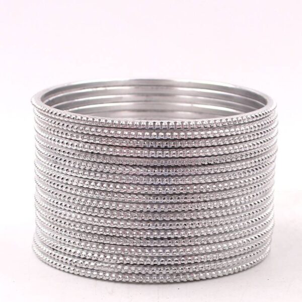 Silver Bangles For her