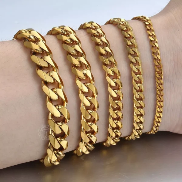 Gold Bracelets for him